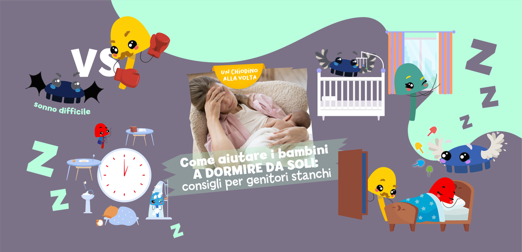 Come aiutare i bambini a dormire da soli: consigli per genitori stanch