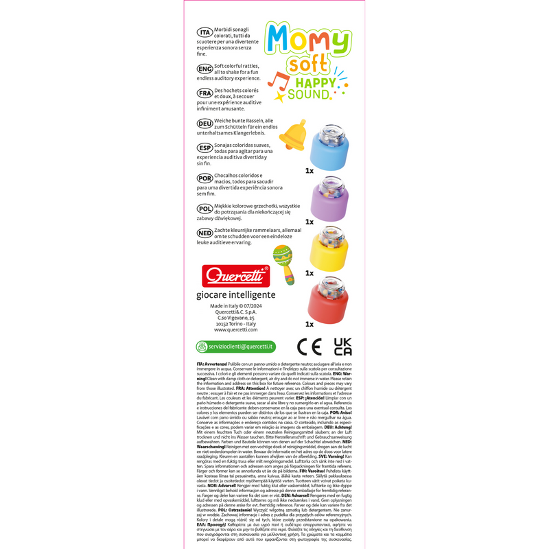 Momy Soft Happy Sound 4 pcs