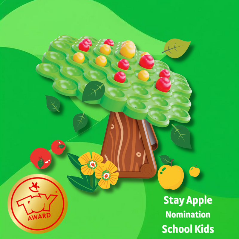 Stay Apple! Balance Tree Game